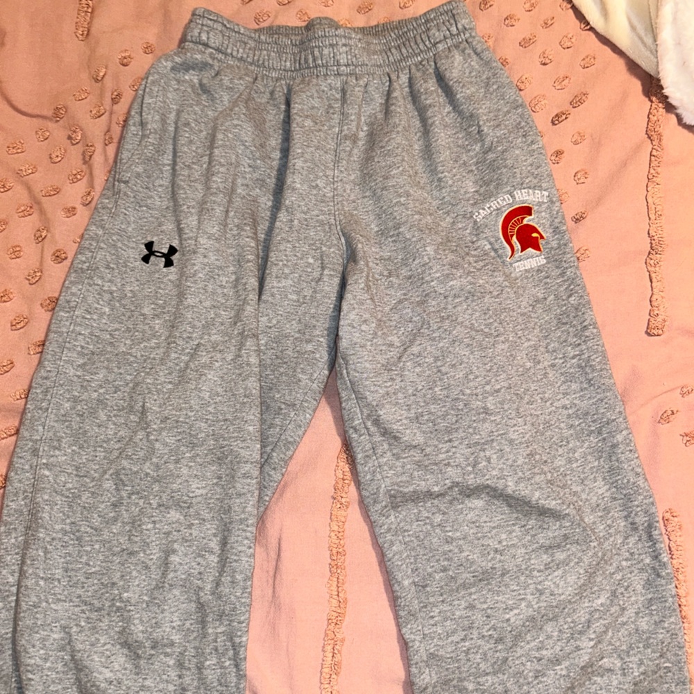 Grey oversized sweat pants